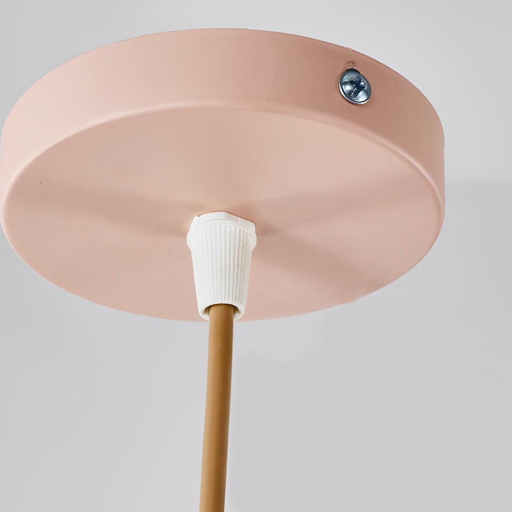 FENWICK HUE CONICAL PENDANT LIGHT, MACARON COLOR NORDIC DESIGN FOR KITCHEN ISLAND