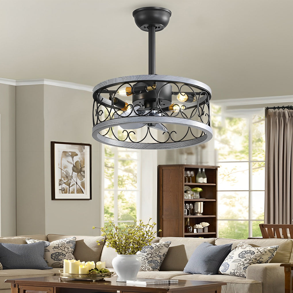 WINDSOR WHISPER BLADLESS CEILING FAN WITH REMOTE CONTROL AND TRIPLE DIMMER