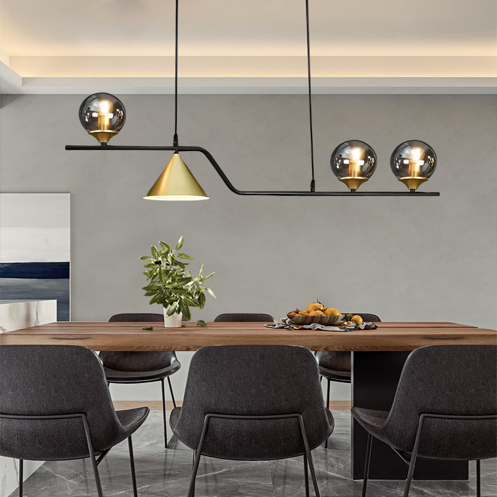 WINDSOR HARMONY GLASS ORB CHANDELIER
