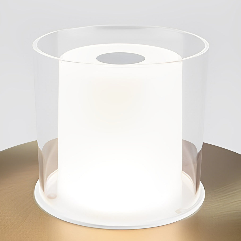 CHISWICK CORDLESS CYLINDRICAL LAMP WITH TRAY BASE
