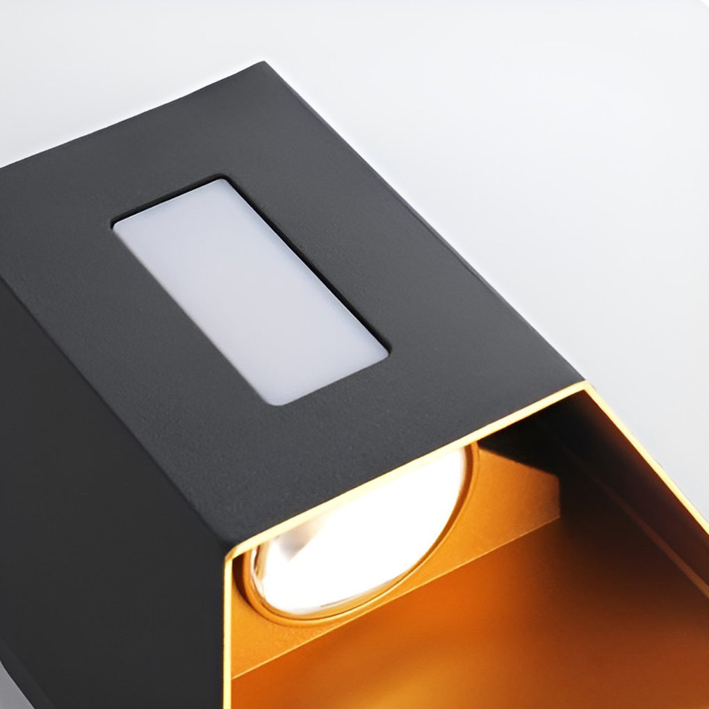 WINDSOR AQUA SHIELD LED WALL SCONCE, MODERN UP AND DOWN LIGHTING