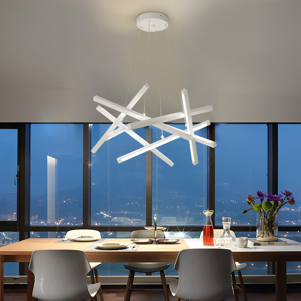 WINTERBOURNE ASTRAL 8-BULB CEILING CHANDELIER