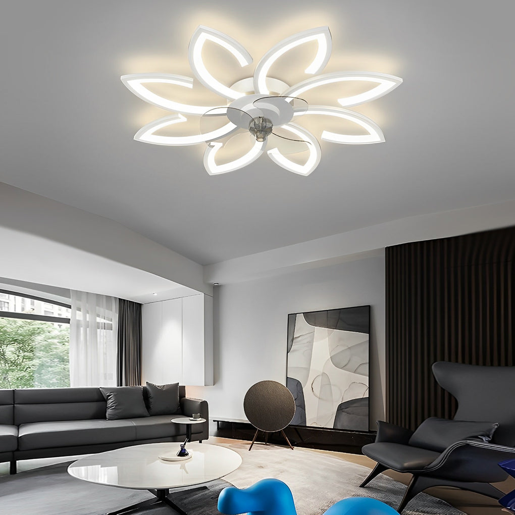 FENWICK WHISPERING BREEZE LED CEILING LIGHT WITH INFINITELY ADJUSTABLE DIMMER