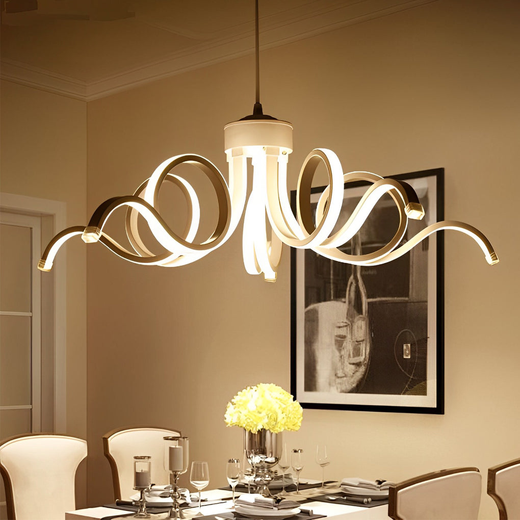 FLORENTINE WHISPERING PETALS DIMMABLE LED CEILING LIGHT