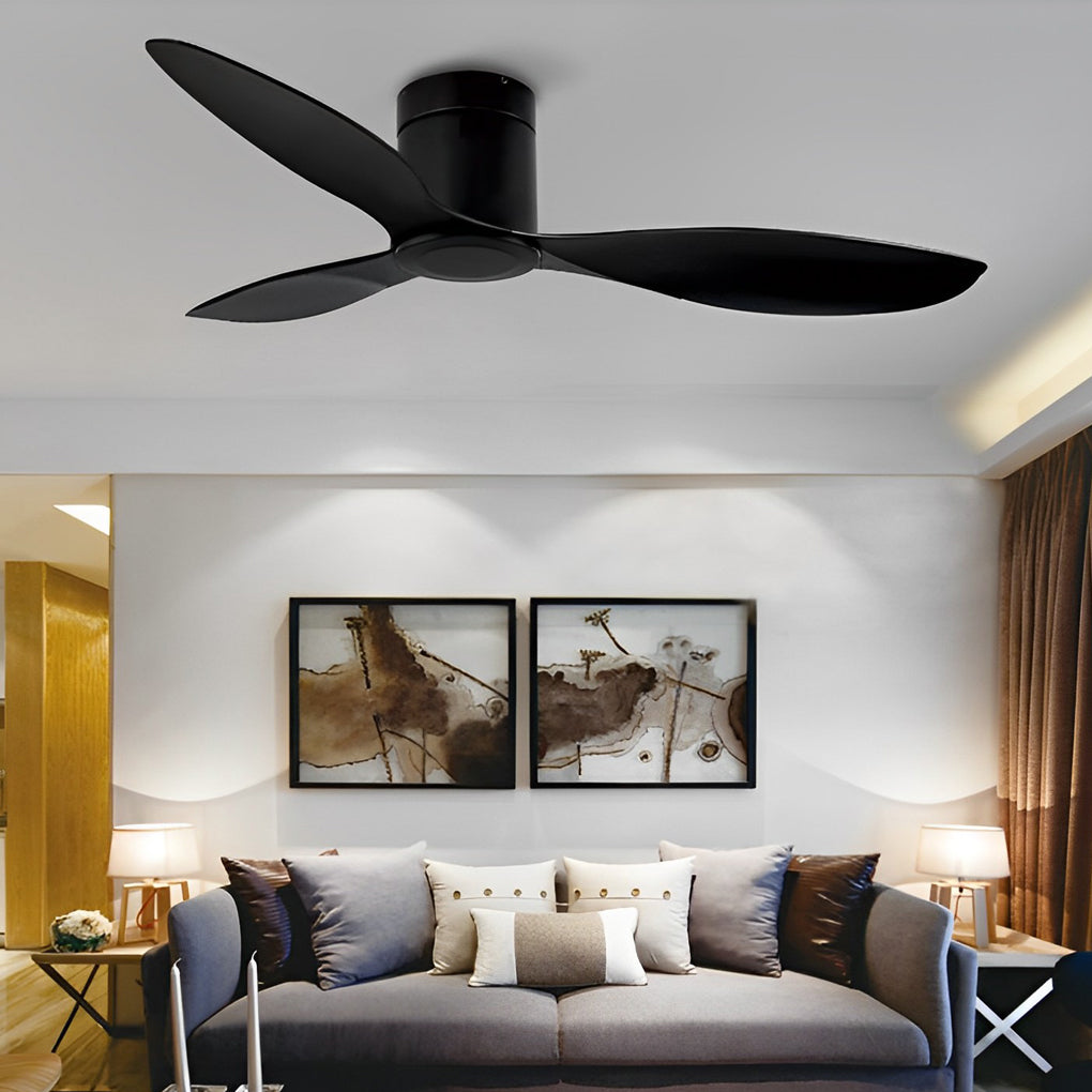 WINDSOR WHISPER 3-BLADE LED CEILING FAN WITH REMOTE CONTROL