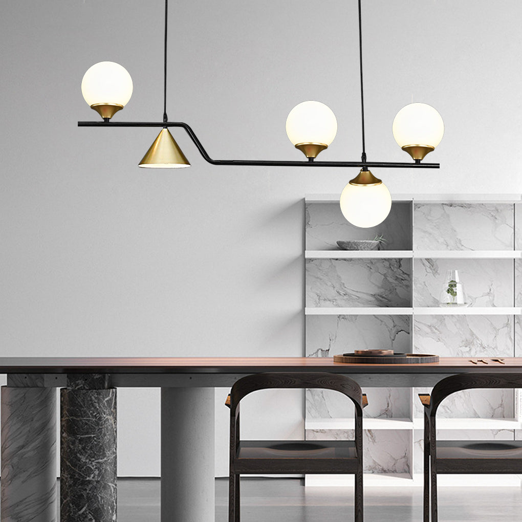 WINDSOR HARMONY GLASS ORB CHANDELIER