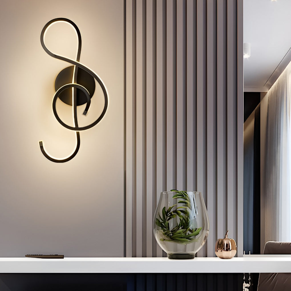 NOTTINGHAM MELODY LED WALL LIGHTING SCULPTURE