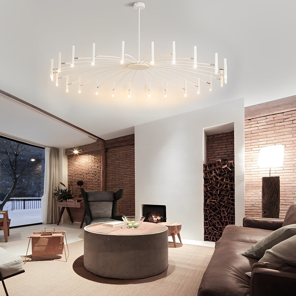 ALDERSON METAL TRIO DIMMER CHANDELIER
