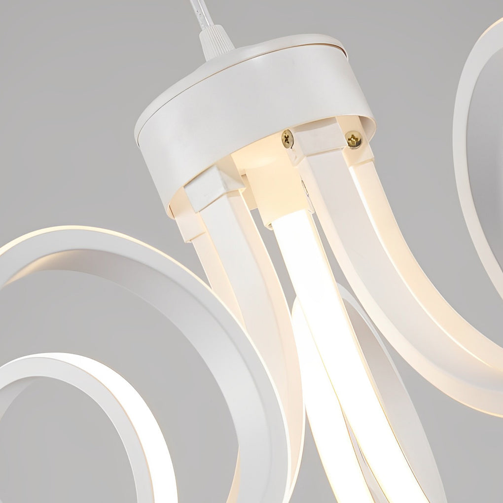 FLORENTINE WHISPERING PETALS DIMMABLE LED CEILING LIGHT