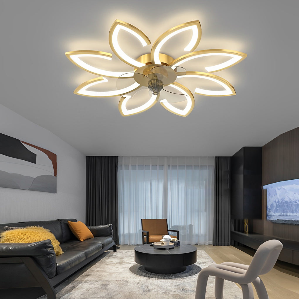 FENWICK WHISPERING BREEZE LED CEILING LIGHT WITH INFINITELY ADJUSTABLE DIMMER