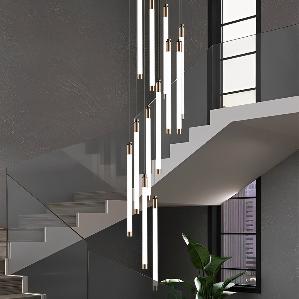 WINCHESTER TWISTED TUBE LED STAIRCASE LUMINAIRE