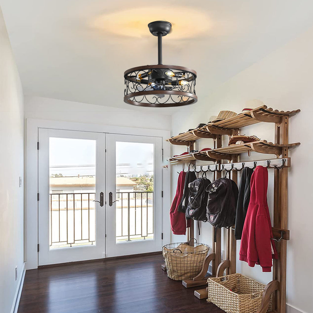 WINDSOR WHISPER BLADLESS CEILING FAN WITH REMOTE CONTROL AND TRIPLE DIMMER