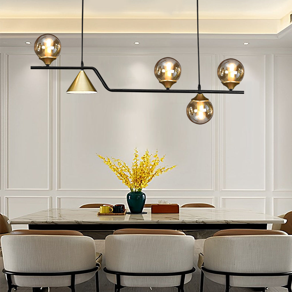 WINDSOR HARMONY GLASS ORB CHANDELIER