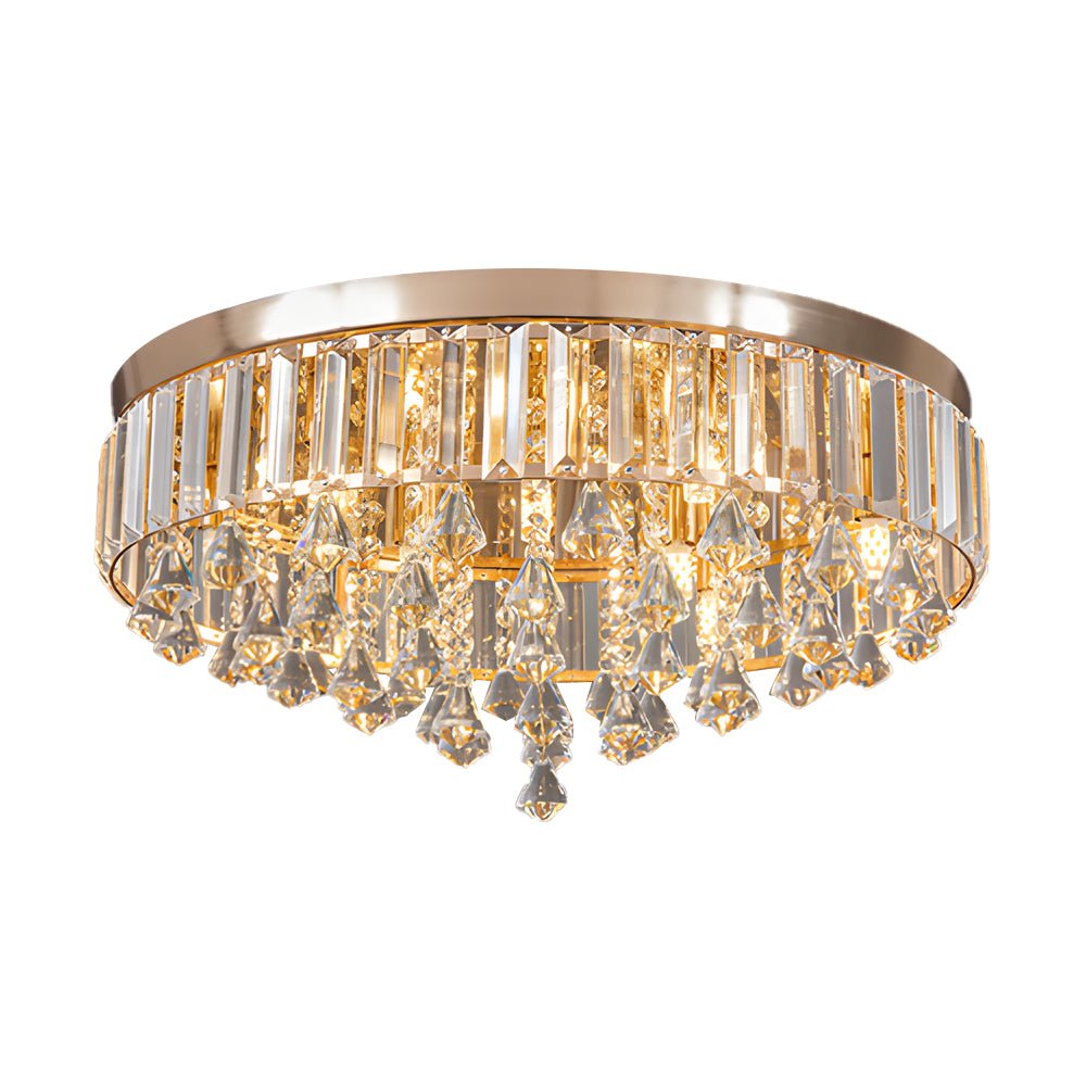 VERITY CRYSTAL ORB CEILING LANTERN