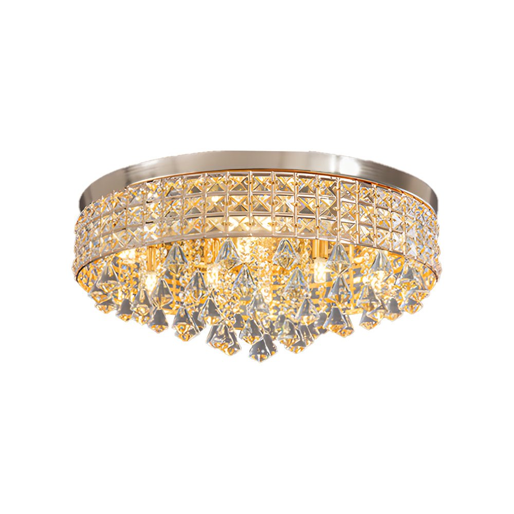 VERITY CRYSTAL ORB CEILING LANTERN