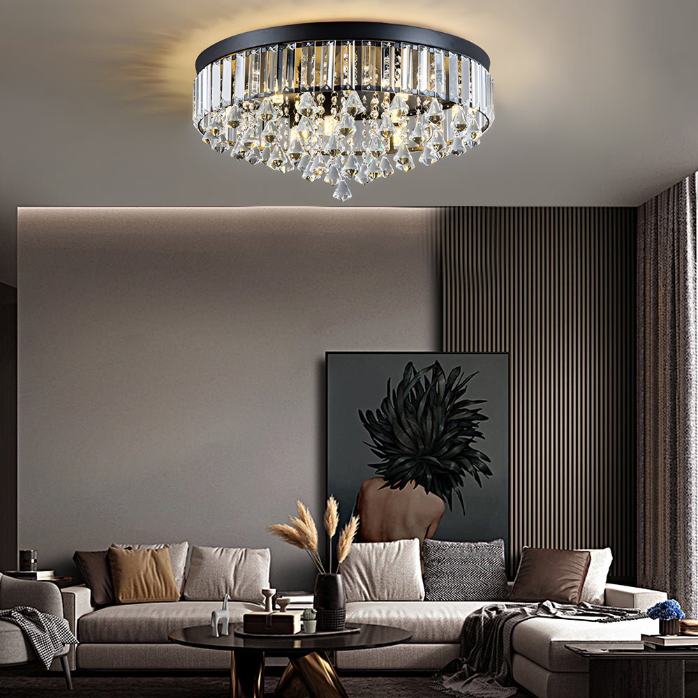VERITY CRYSTAL ORB CEILING LANTERN