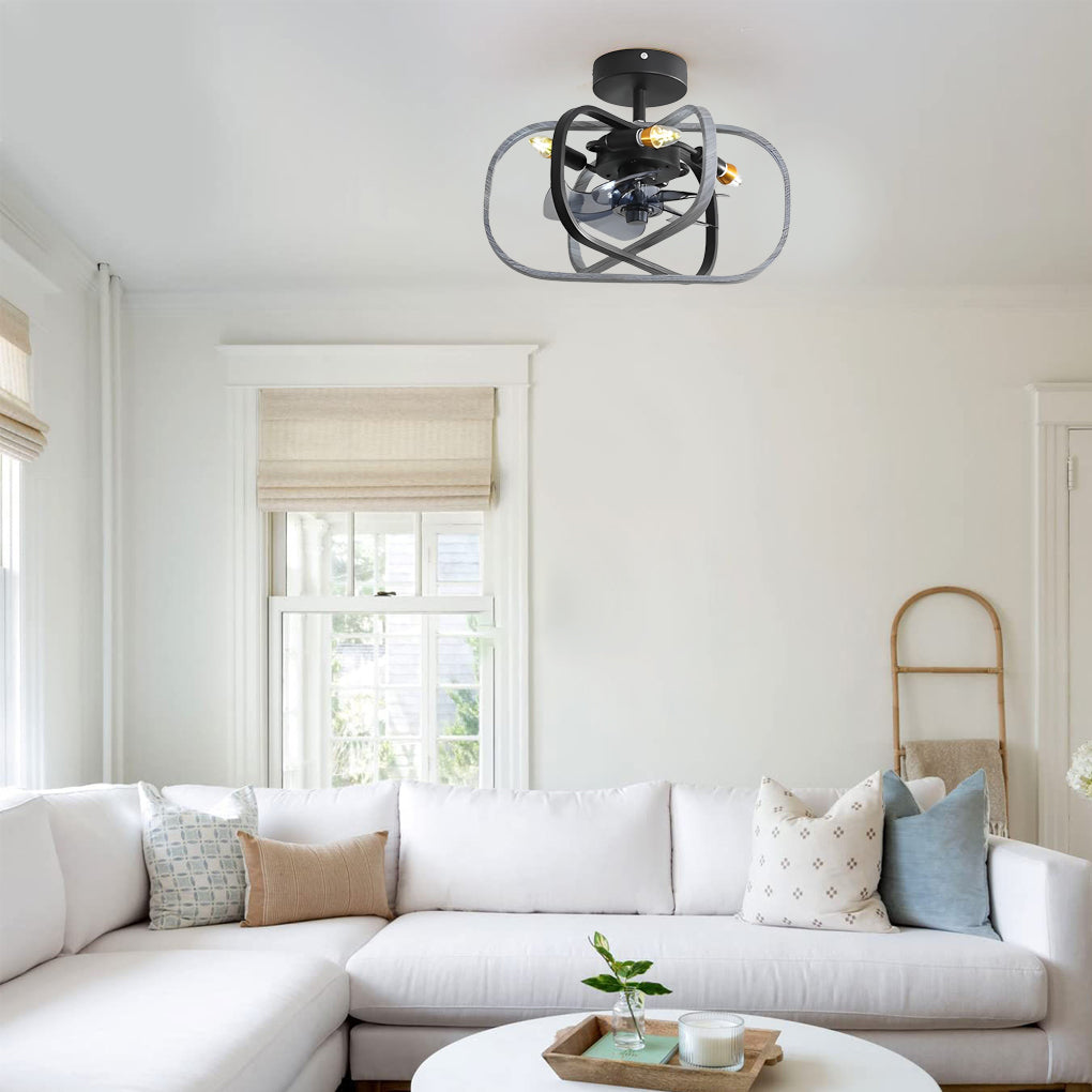WINDSOR WHISPER BLADLESS CEILING FAN WITH REMOTE CONTROL AND TRIPLE DIMMER