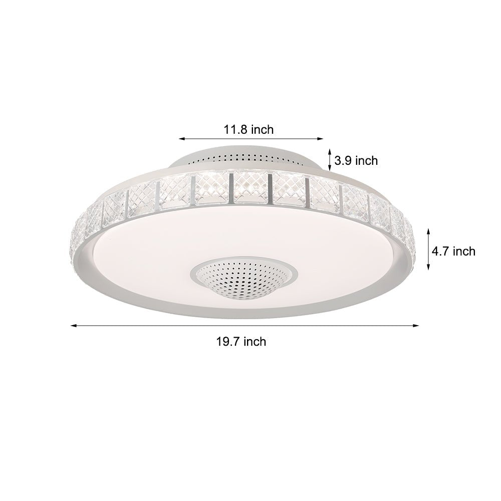 WINCHESTER AIRFLOW LED SMART CEILING FAN WITH REMOTE CONTROL
