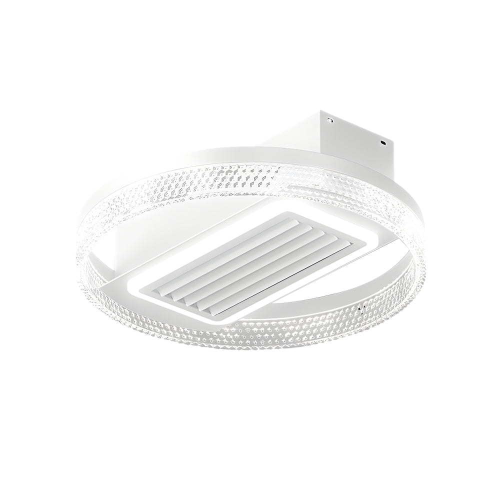 FENWICK WHIRL BLADELESS CEILING FAN WITH INTEGRATED LED ILLUMINATION AND WIRELESS REMOTE