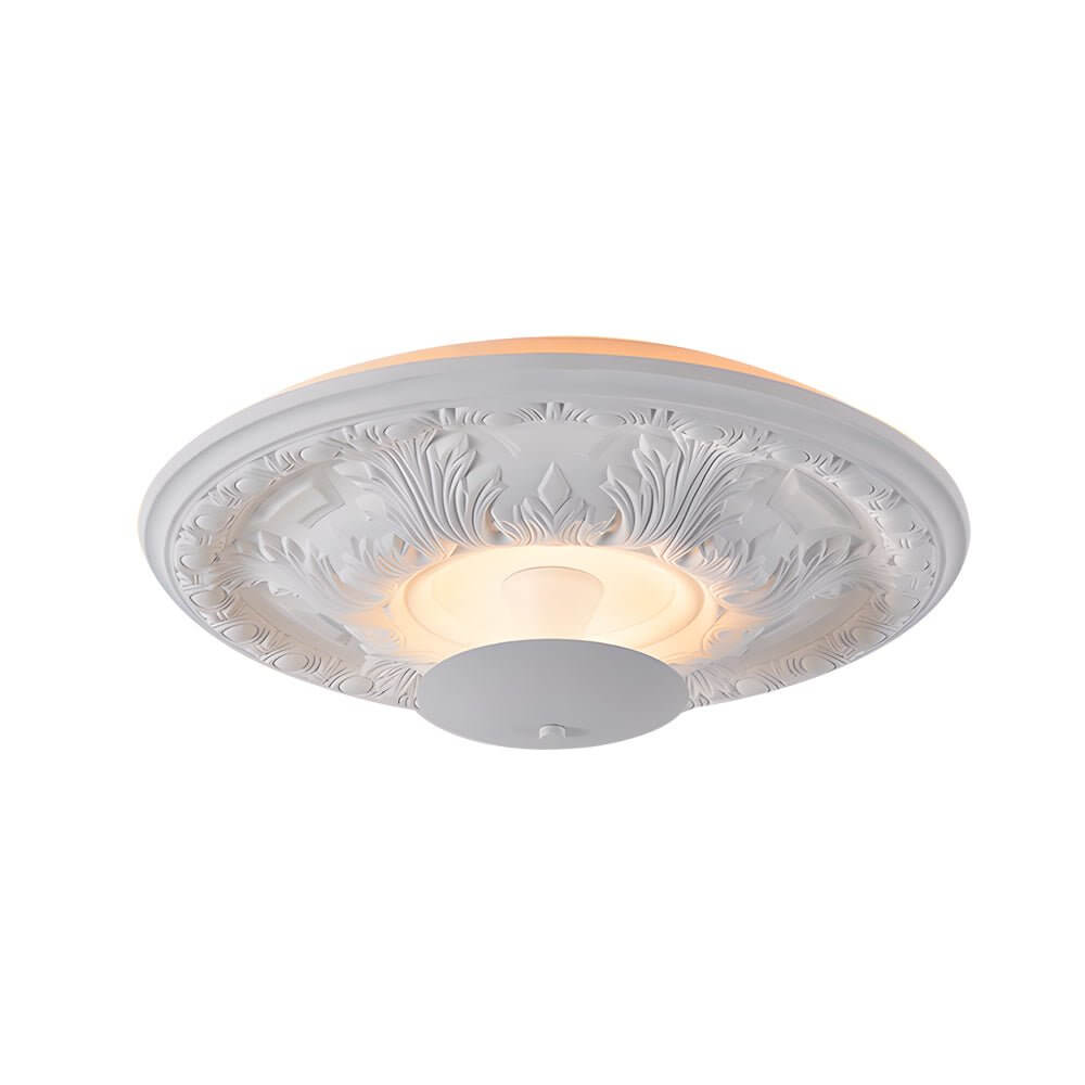 WINTHROP GYPSUM CIRCULAR DIMMABLE LED CEILING FIXTURE