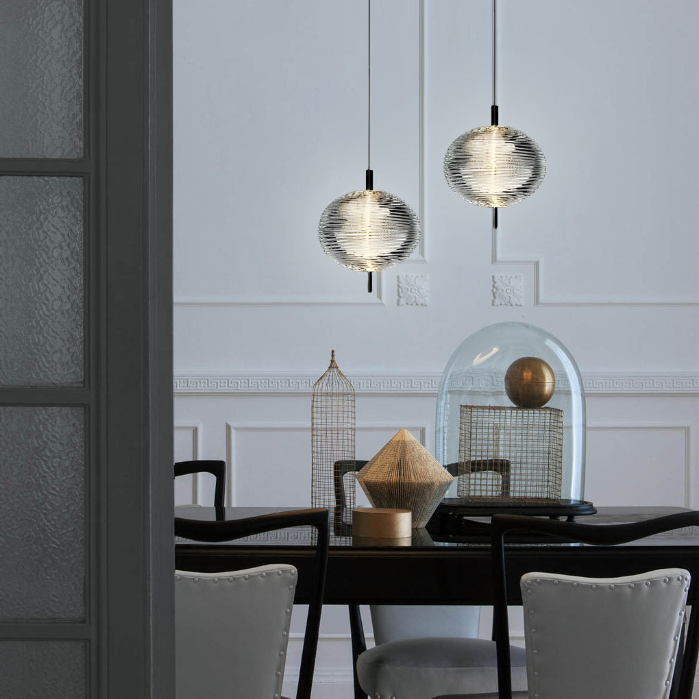 FENWICK IRON AND GLASS NORDIC PENDANT LAMP