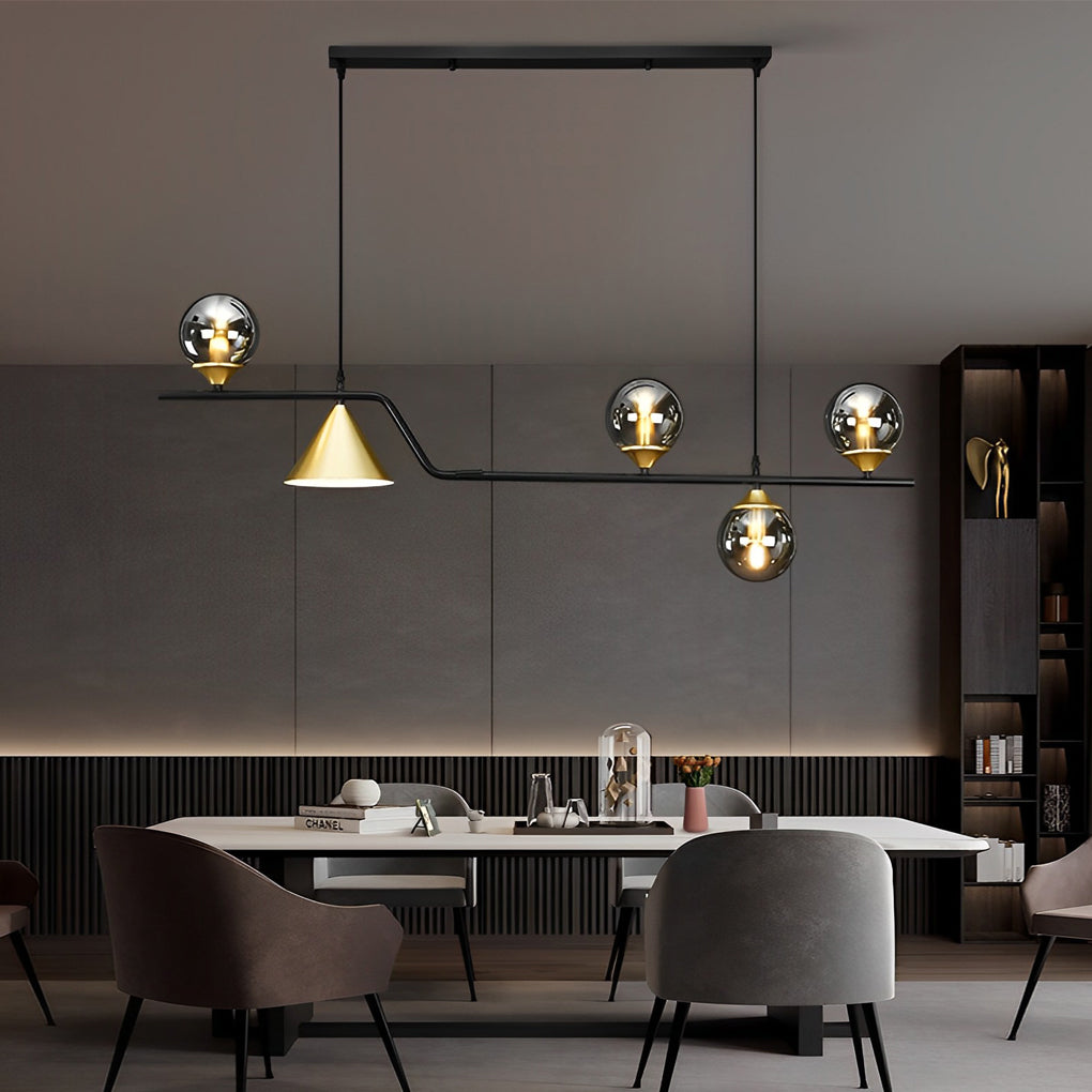 WINDSOR HARMONY GLASS ORB CHANDELIER