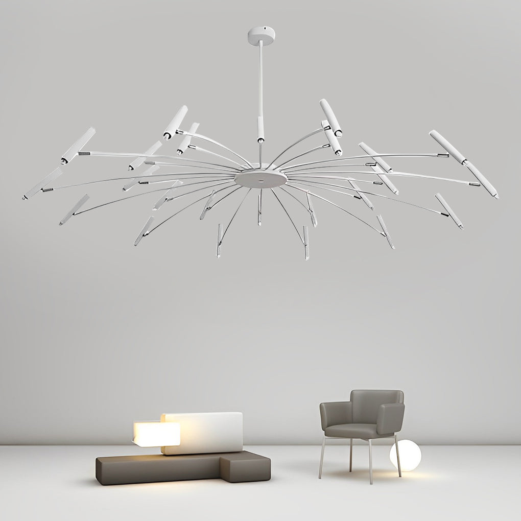 ALDERSON METAL TRIO DIMMER CHANDELIER