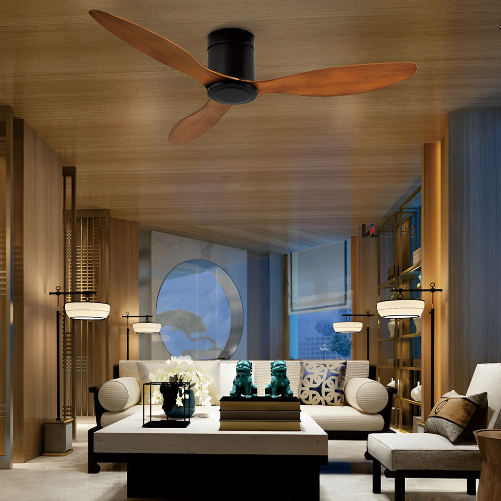 WINDSOR WHISPER 3-BLADE LED CEILING FAN WITH REMOTE CONTROL