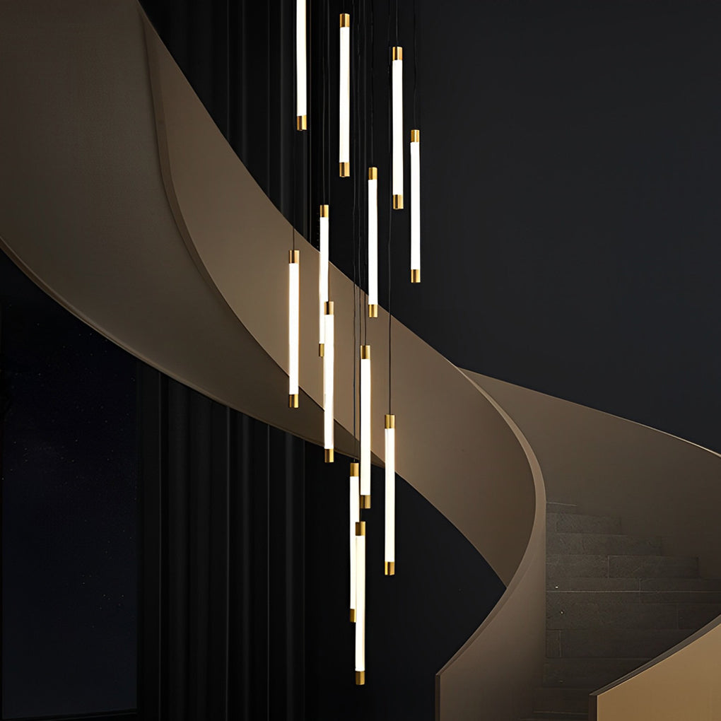 WINCHESTER TWISTED TUBE LED STAIRCASE LUMINAIRE