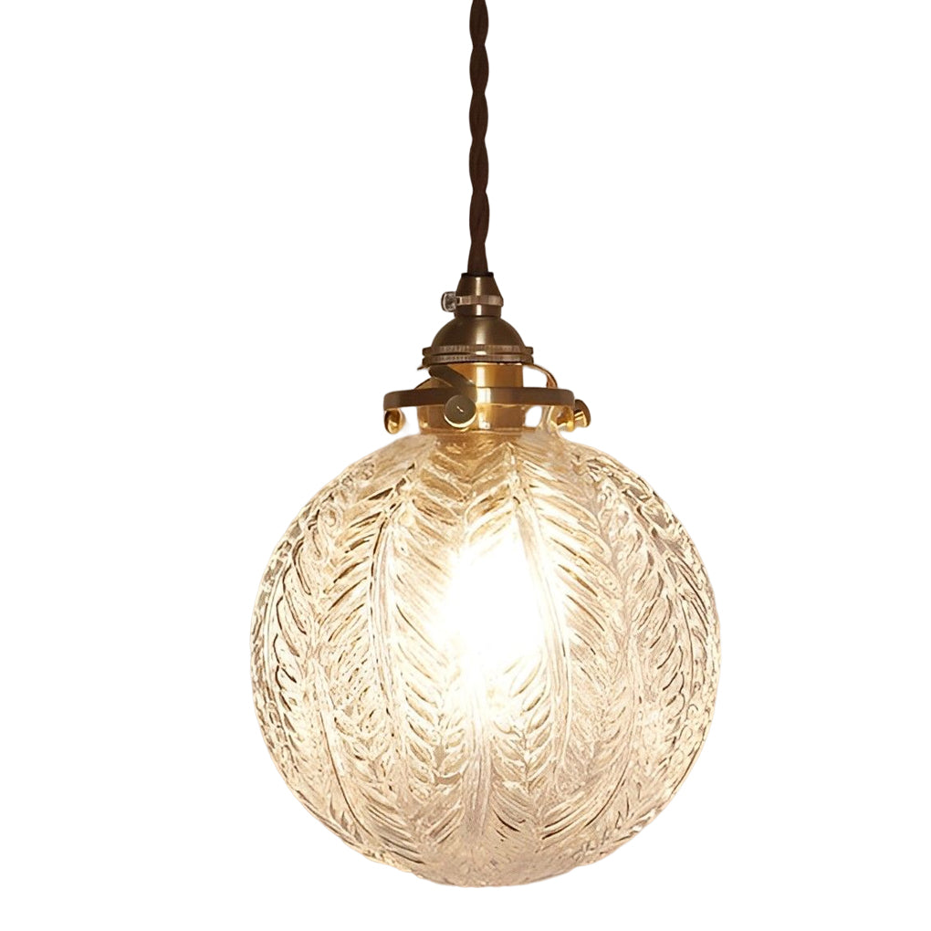 WINTHROP TRIO-LEVEL GLASS ORB PENDANT LIGHTING