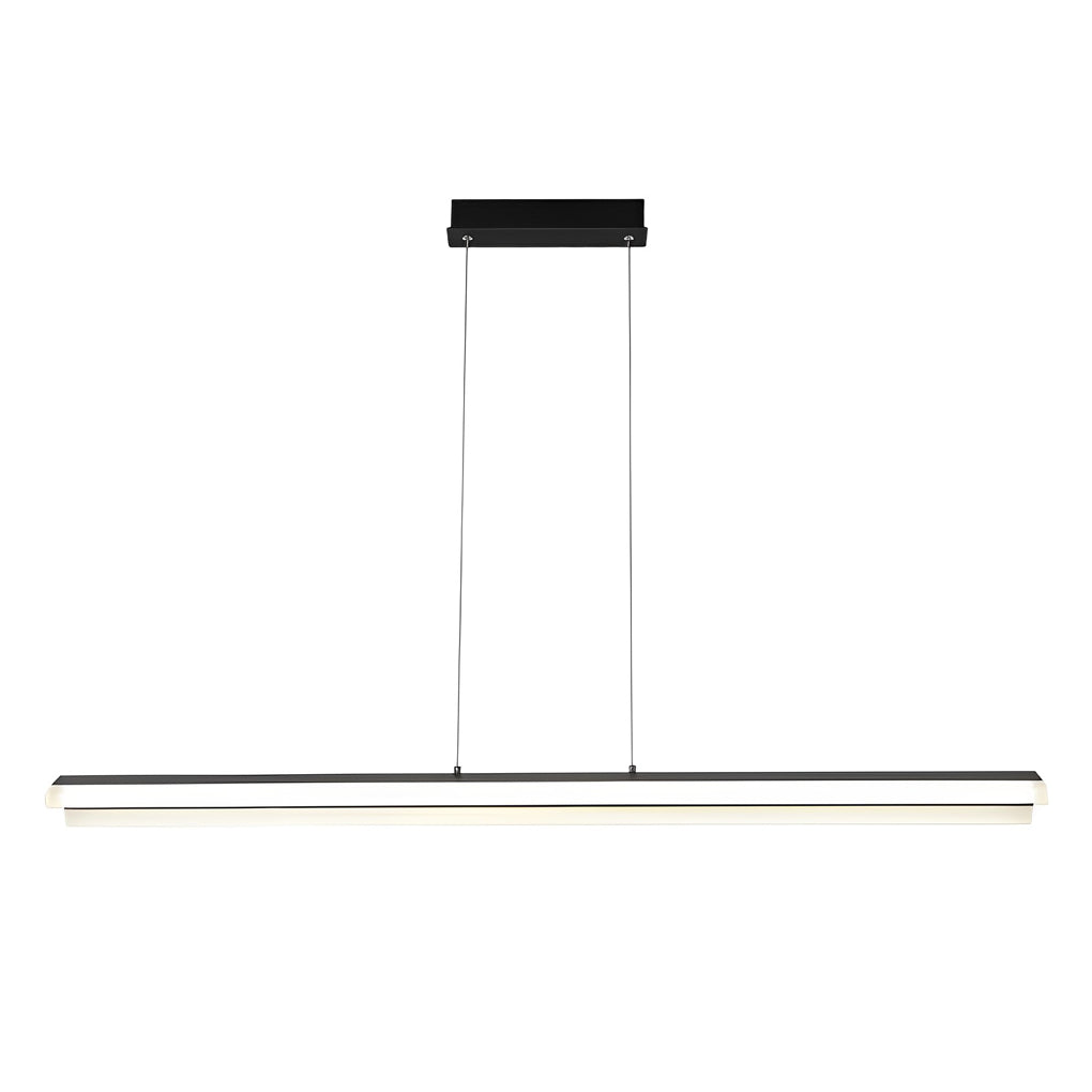 WHITBY METAL STRIP PENDANT LIGHTING - NEUTRAL TONE LED ILLUMINATION