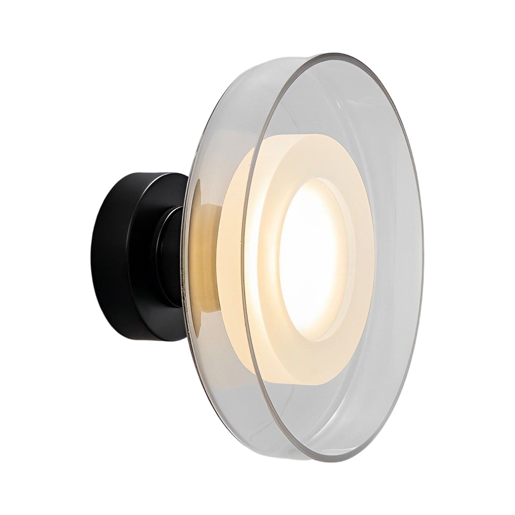 WINTHROP CIRCULAR GLASS ILLUMINATOR WALL SCONCE