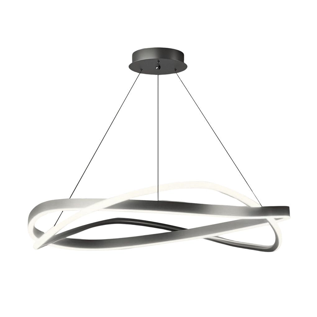 WHITBY CIRCULAR DIMMER CHANDELIER WITH THREE LIGHT SETTINGS