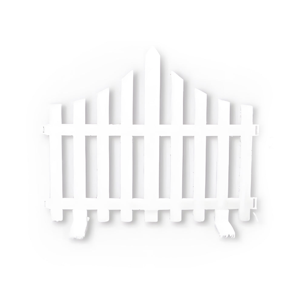 1. **WINSLOW WAVES GARDEN FENCE LANTERNS SET** - A charming collection of eight solar-powered LED lights designed in a graceful wave shape, perfect for illuminating your garden during the festive season.

2. **HARLEQUIN HORIZON SOLAR GLOW FENCE ACCENTS**
