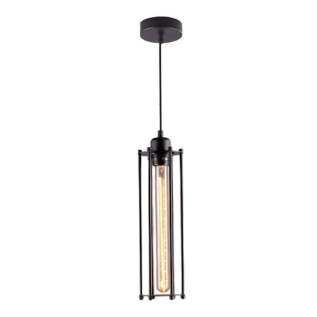 WINDSOR BLACK IRON ENERGY-EFFICIENT HANGING LIGHTING