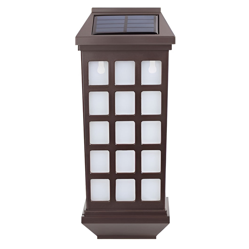 WHITBY SOLAR-PANELLED ILLUMINATED WALL SCONCE