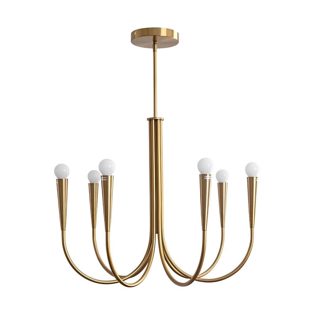 BELMONT FRENCH CANDLELIGHT 6/9-BULB DIMMABLE CHANDELIER