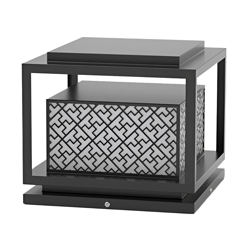 ROTHWELL SQUARE SOLAR GARDEN PILLAR LIGHTING