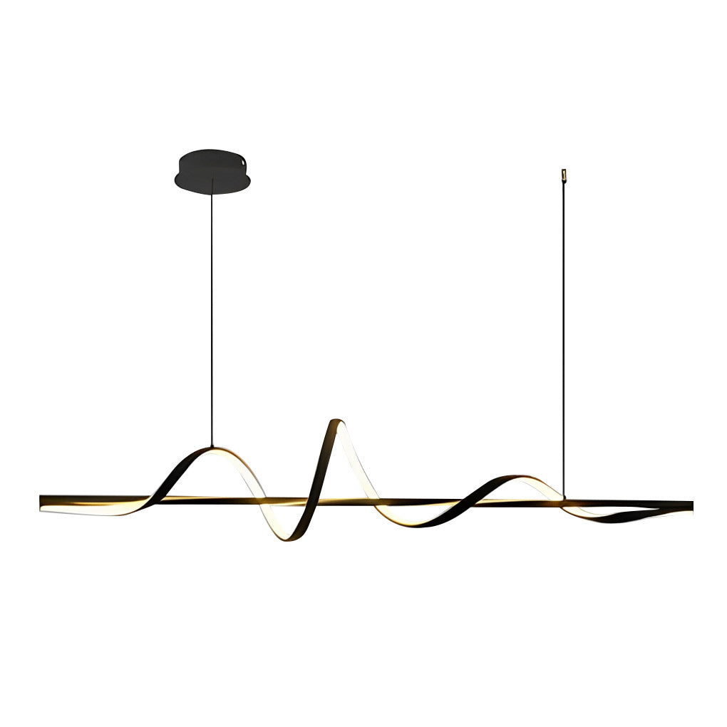 FENWICK WAVED LUMINAIRE WITH MULTI-LEVEL DIMMING