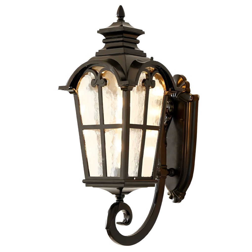 WINDSOR GLASS ENCAPSULATED OUTDOOR WALL LANTERN