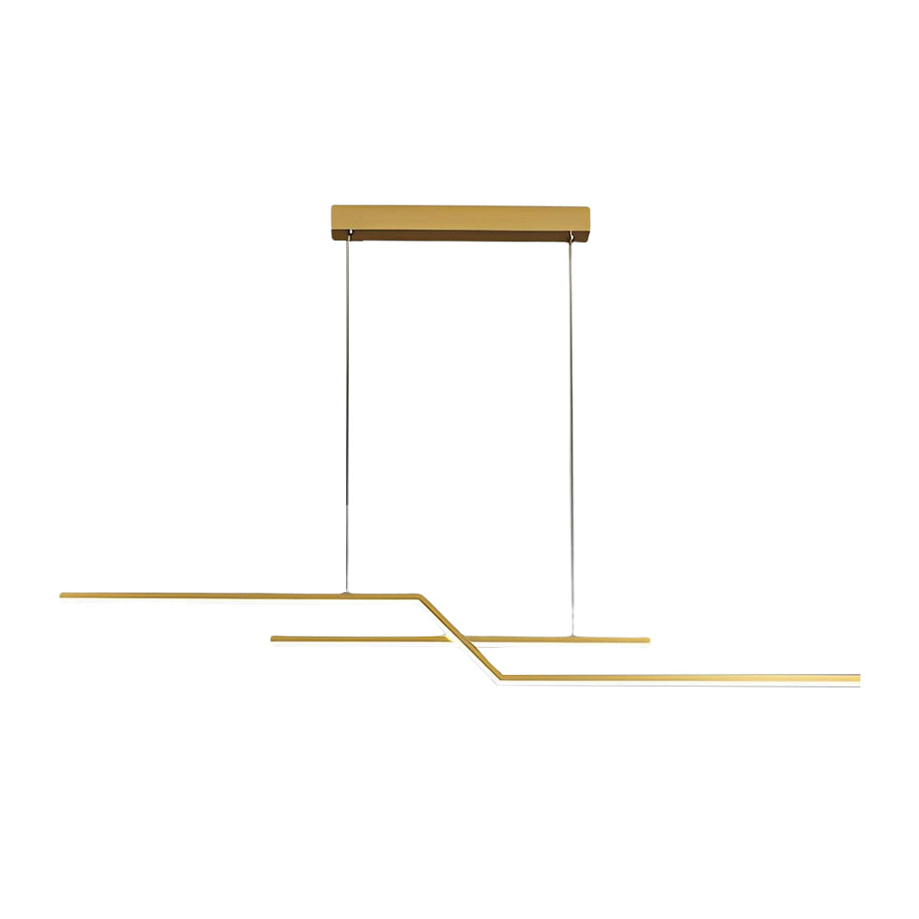 FENWICK MODERN LINEAR DIMMING CHANDELIER