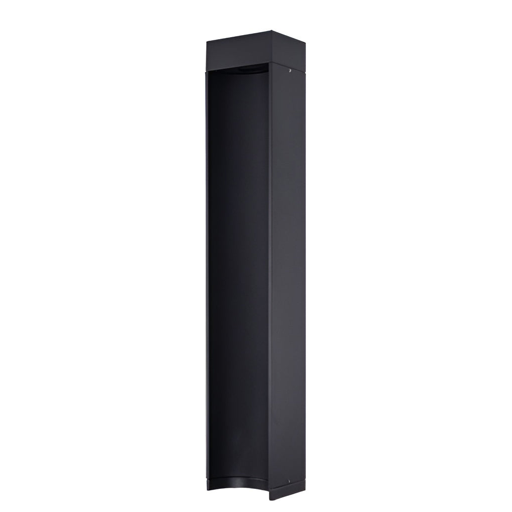 RAVENHURST 5W BLACK OUTDOOR GARDEN LANTERN WITH OPEN FRONT DESIGN AND ENERGY-SAVING TECHNOLOGY