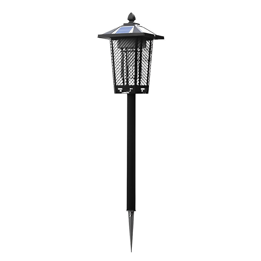 WINDSOR SOLAR MOSQUITO REPELLENT LANTERN WITH DUAL ILLUMINATION AND WEATHERPROOF DESIGN
