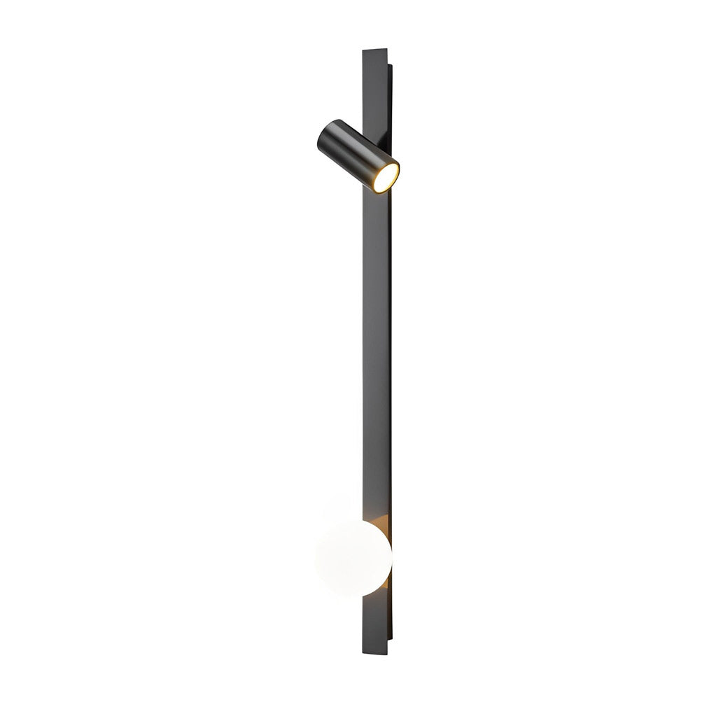 WINCHESTER TRIO DIMMABLE WALL SCONCE WITH FOCUSABLE SPOTLIGHT
