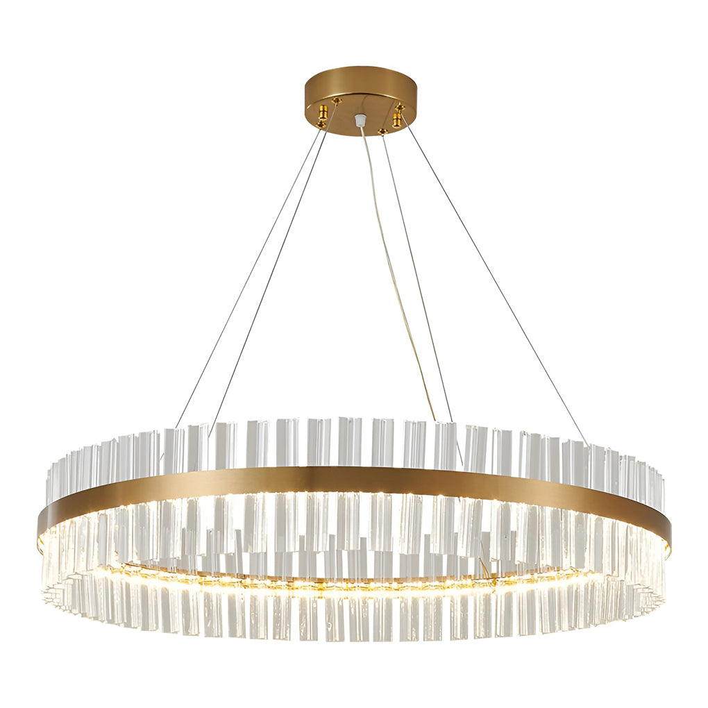 CHARLESTON CRYSTAL DOME LED CHANDELIER WITH DIMMING FEATURE