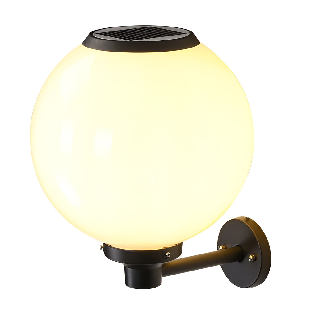 RAVENSTONE TRIPLE-LUMEN SOLAR OUTDOOR WALL SCONCE