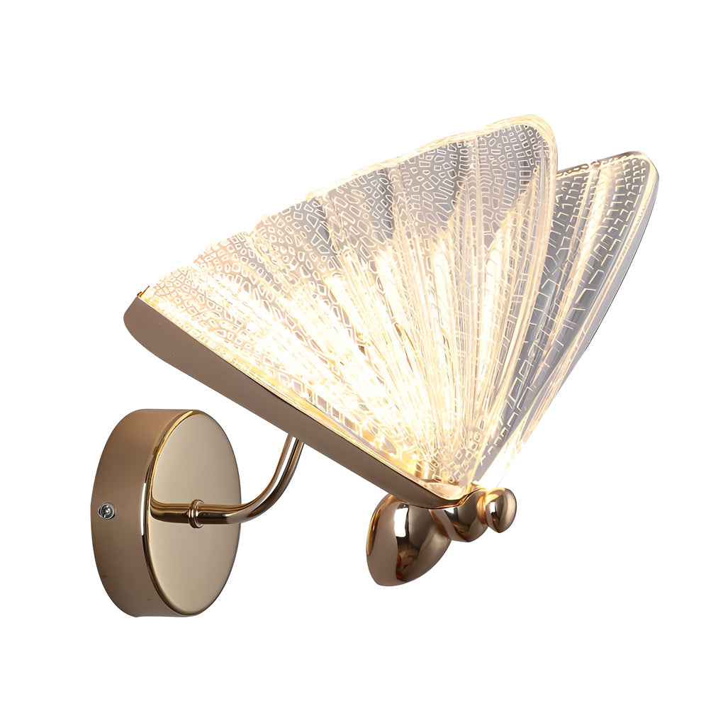 WINTHROP METAL BUTTERFLY LED WALL SCONCE