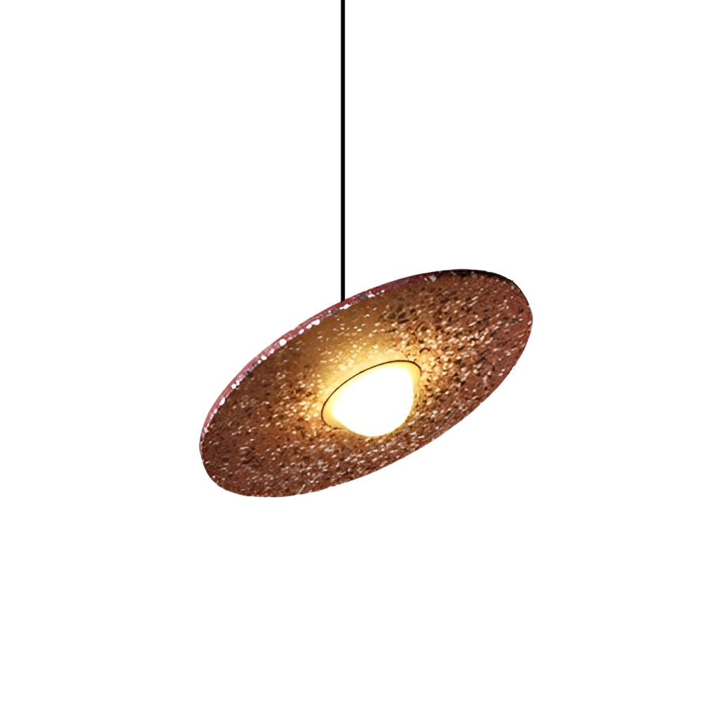 ASTRID POLISHED STONE ORBITAL PENDANT LIGHT