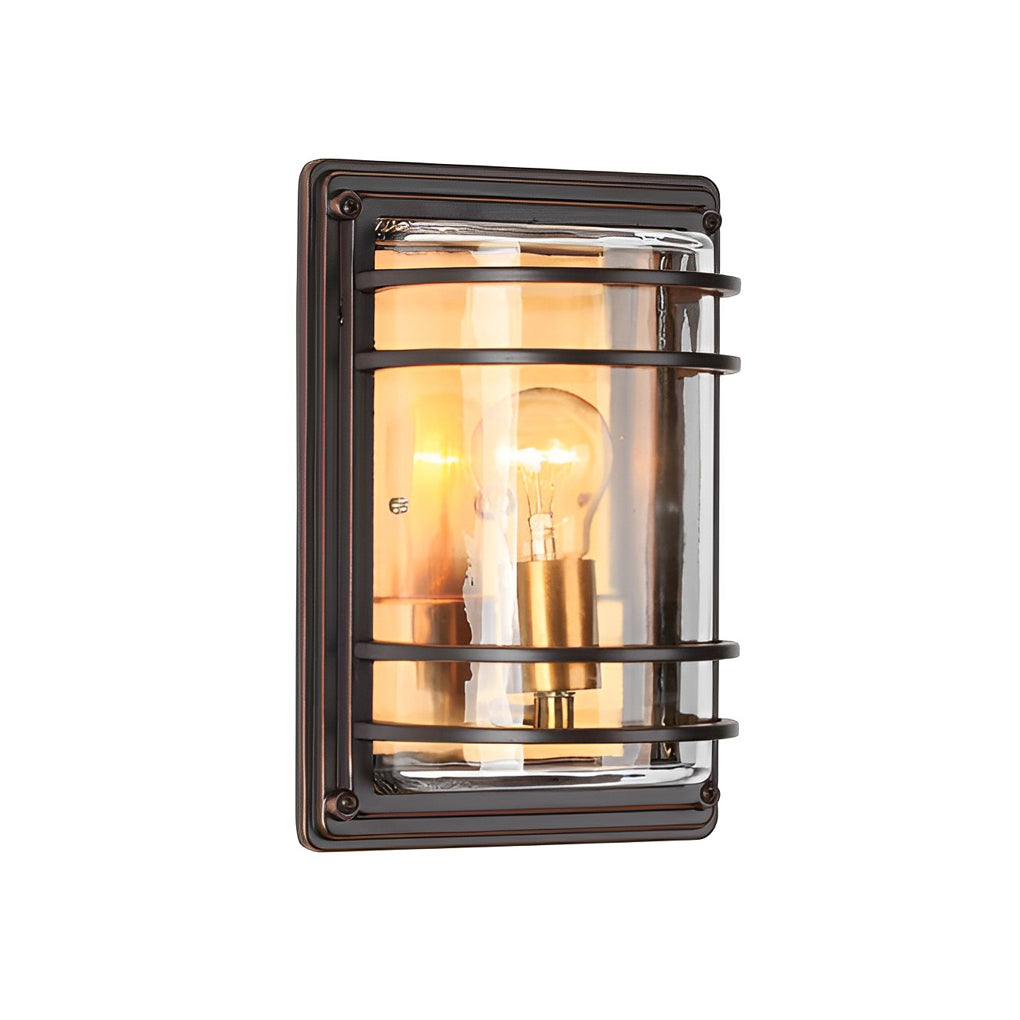 WINDSOR BRONZE GLAZE OUTDOOR WALL SCONCE