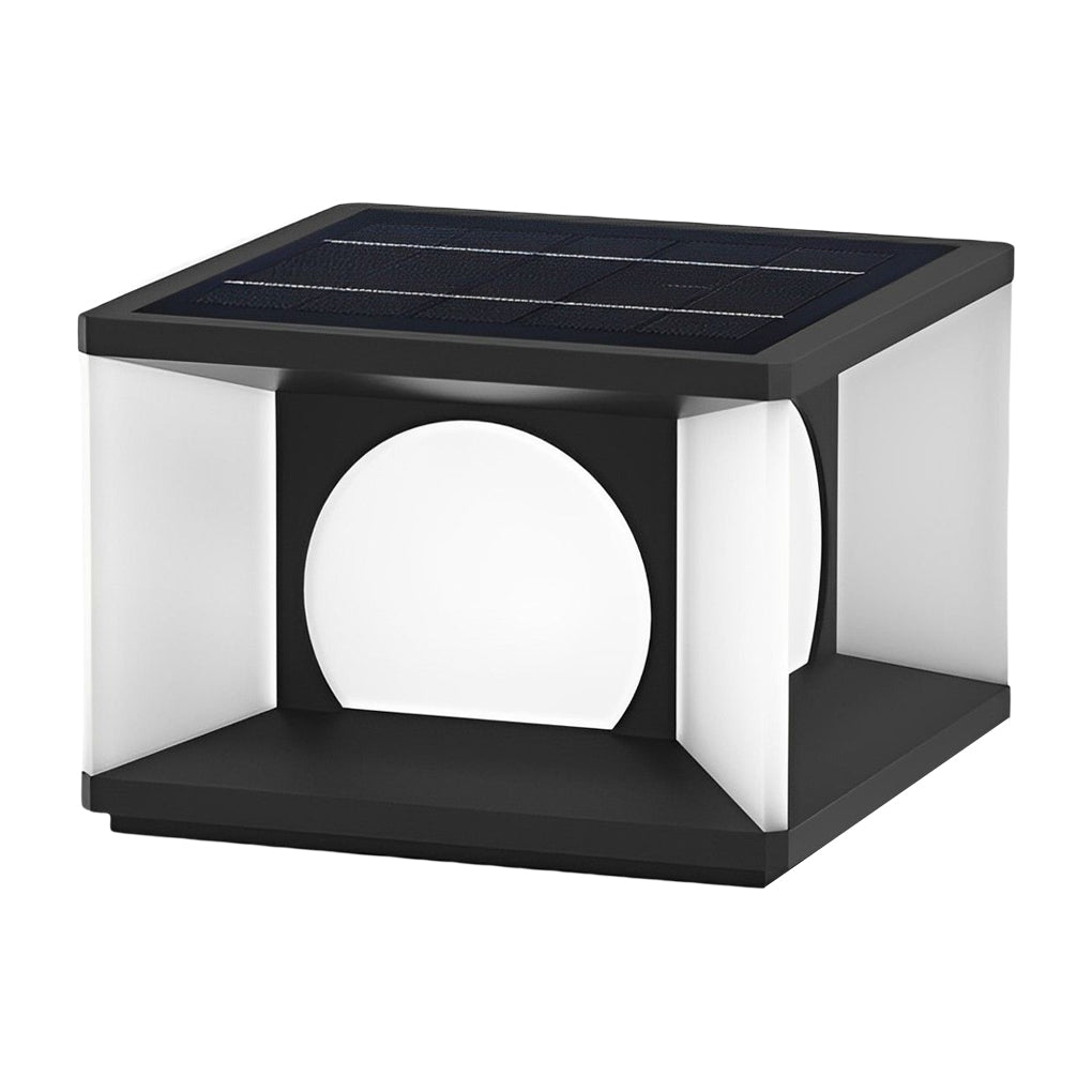 WINCHESTER SQUARE SOLAR ILLUMINATION POST CAP LIGHTS